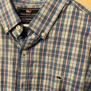 Vineyard Vines Long Sleeve Dress Shirt Size Large